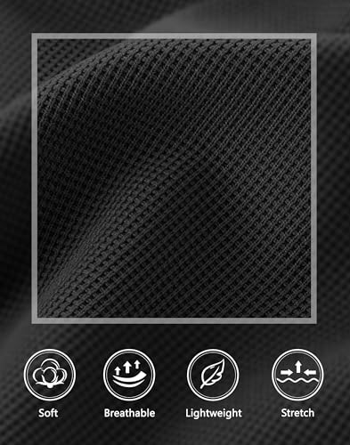 Women's Wide Leg Stretchy Pants - 29'' 31'' Waffle Knit High Waisted Teacher Business Casual Work Pleated Trousers4