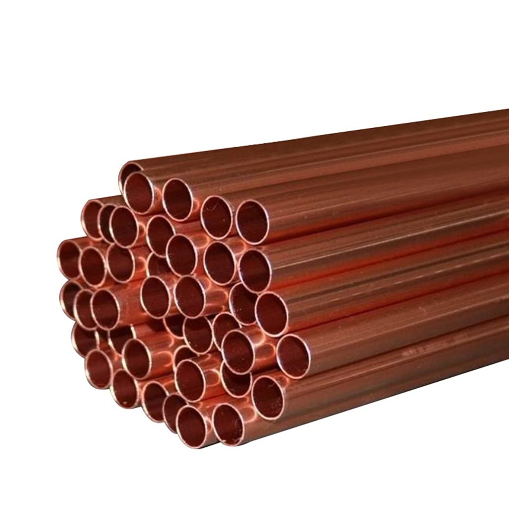 4 UNIDS Tubo Redondo DE Cobre Tubo Recto Hecho, DIÁMETRO Exterior 2 MM-28mm, Longitud 250 Mm, Espesor De Pared 0.5mm ~ 2mm, Usado En Bricolaje Industria De Artesanía (Color : OD 28mm ID 26mm)