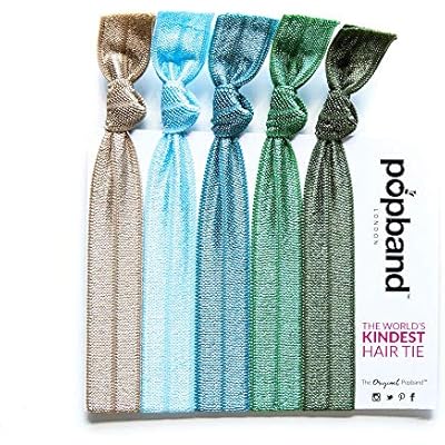 Cheap Popbands Hair Bands Crease Free Hair Ties Autumn Green