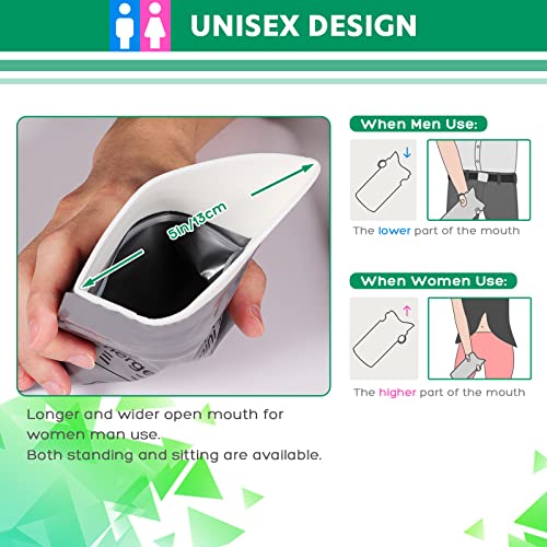 Oumee DISPOSABLE URINAL BAGS 28/23/20/12/8 Pack Disposable Urine Bags thumb #4