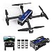 Produktbild Goolsky MJX Bugs 4W Brushless GPS RC Drohne mit Kamera 2K 5G WiFi FPV Optische Flusspositionierung B4W Faltbarer Quadrocopter Follow Me Altitude Hold Drohne mit 3 Batterie Handtasche