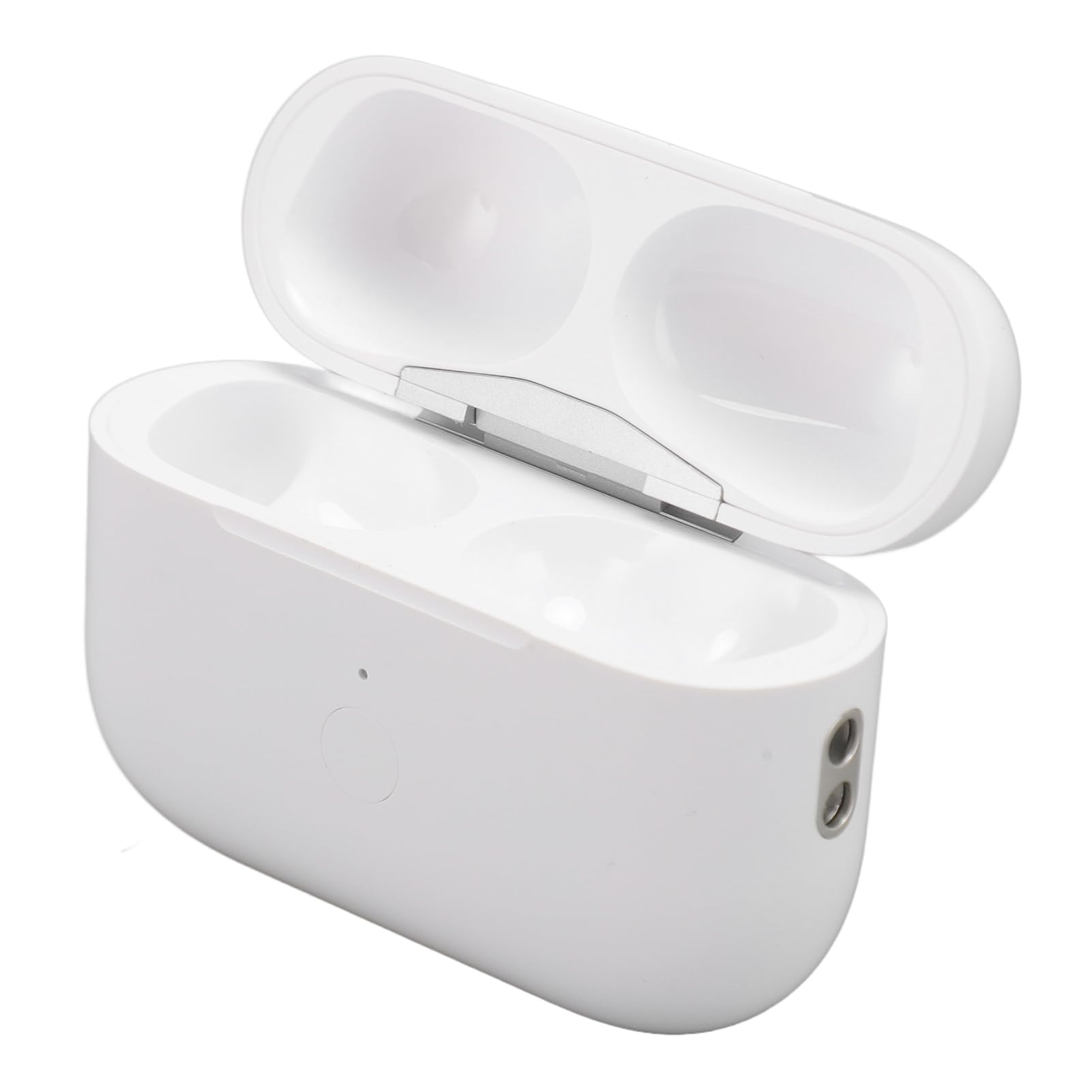 Fabater Custodia di Ricarica Wireless per Auricolari IOS Pro 2, Custodia di Ricarica Sostitutiva con Pulsante di Sincronizzazione, Batteria da 450 MAh a Rapida, Supporta Wireless e Cablata, Design