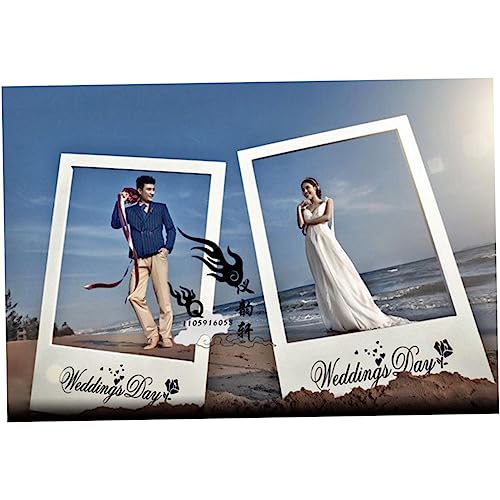Gadpiparty 3Pcs Moldura De Cabine De Foto DIY Moldura De Selfie Personalizada Moldura De Foto Cabine