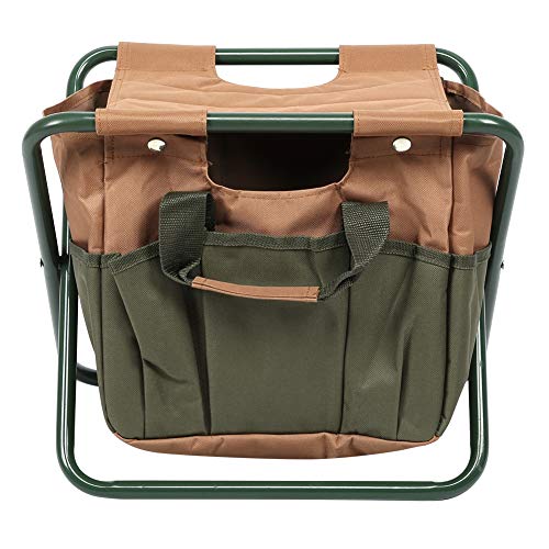 Silla Plegable portátil, Taburete de Camping con Bolsa de Almacenamiento para Pesca en Interiores y Exteriores, Viajes, Barbacoa en la Playa