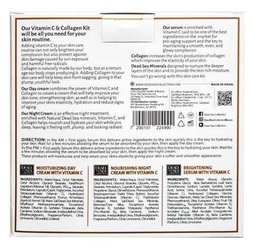 Dead Sea Collection Facial Gift Box Kit - Day And Night Creams thumb #7