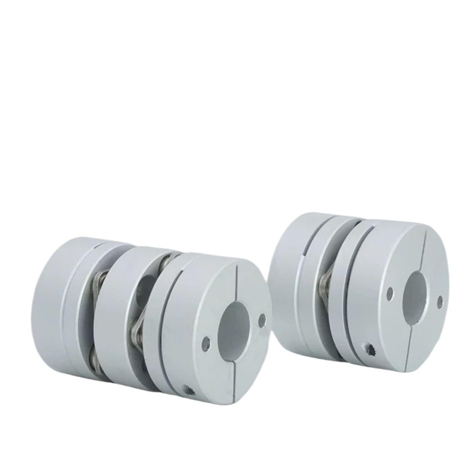 Giunto a doppio diaframma in lega di alluminio, foro 6 mm-15 mm, 1 pezzo(12mm to 12mm)