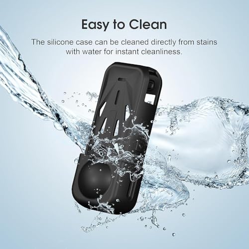 Image of Yantralay Premium Silicone Cover Case for Insta 360 X5 | Soft Protective Case with Lens Cap & Wrist Strap | Shockproof Precision Fit Camera Cover