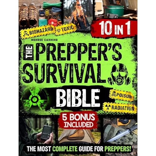 THE PREPPER&rsquo;S SURVIVAL BIBLE Audiolibro Por Monroe Canning arte de portada