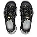 KEEN Mens Newport H2 Closed Toe Water Sandals, Black/Black, 9 US