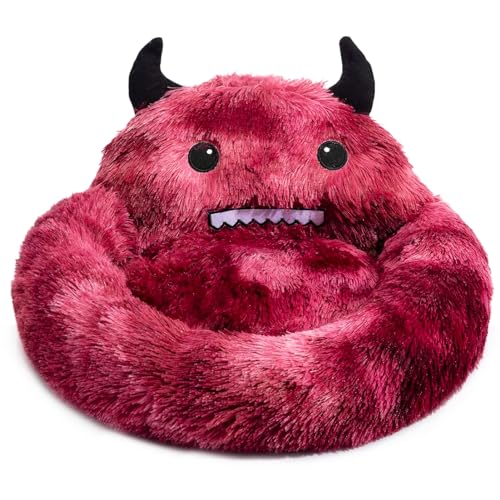 Hollypet Cat Beds For Indoor Cats, 20 Inch Washable Round Donut Dog Bed cover