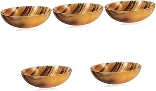 Zerodeko 5 Pçs Tigela De Chifre Charcutaria Utensílios De Servir Bandejas De Mesa Para Comer Recipientes De Molho Para Salada Pratos De Sobremesa Tigelas De Charcutaria Tigelas De Mergulho