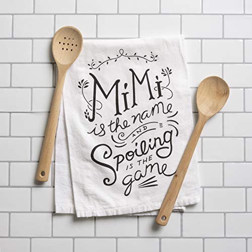 Primitives by Kathy Boho Cotton Kitchen Towel Set - Funny Sayings, Housewarming Gift, Fall Decor, 28"x28" - Image 3