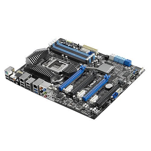 Asus P8P67 WS Revolution Desktop Motherboard - Thumbnail 3