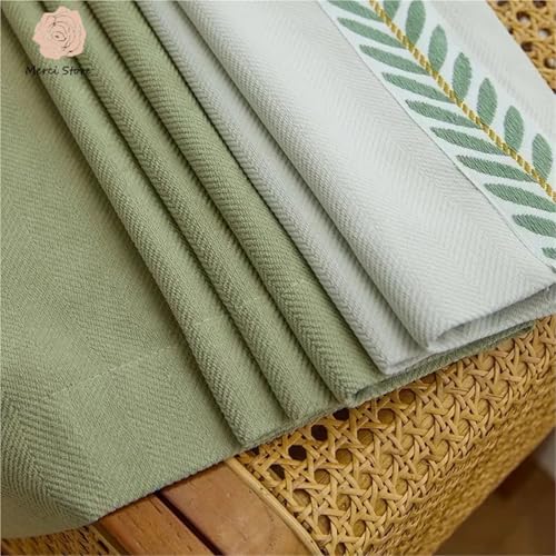 Rideau Chenille de Qualité Supérieure avec Broderies d'Ombrage