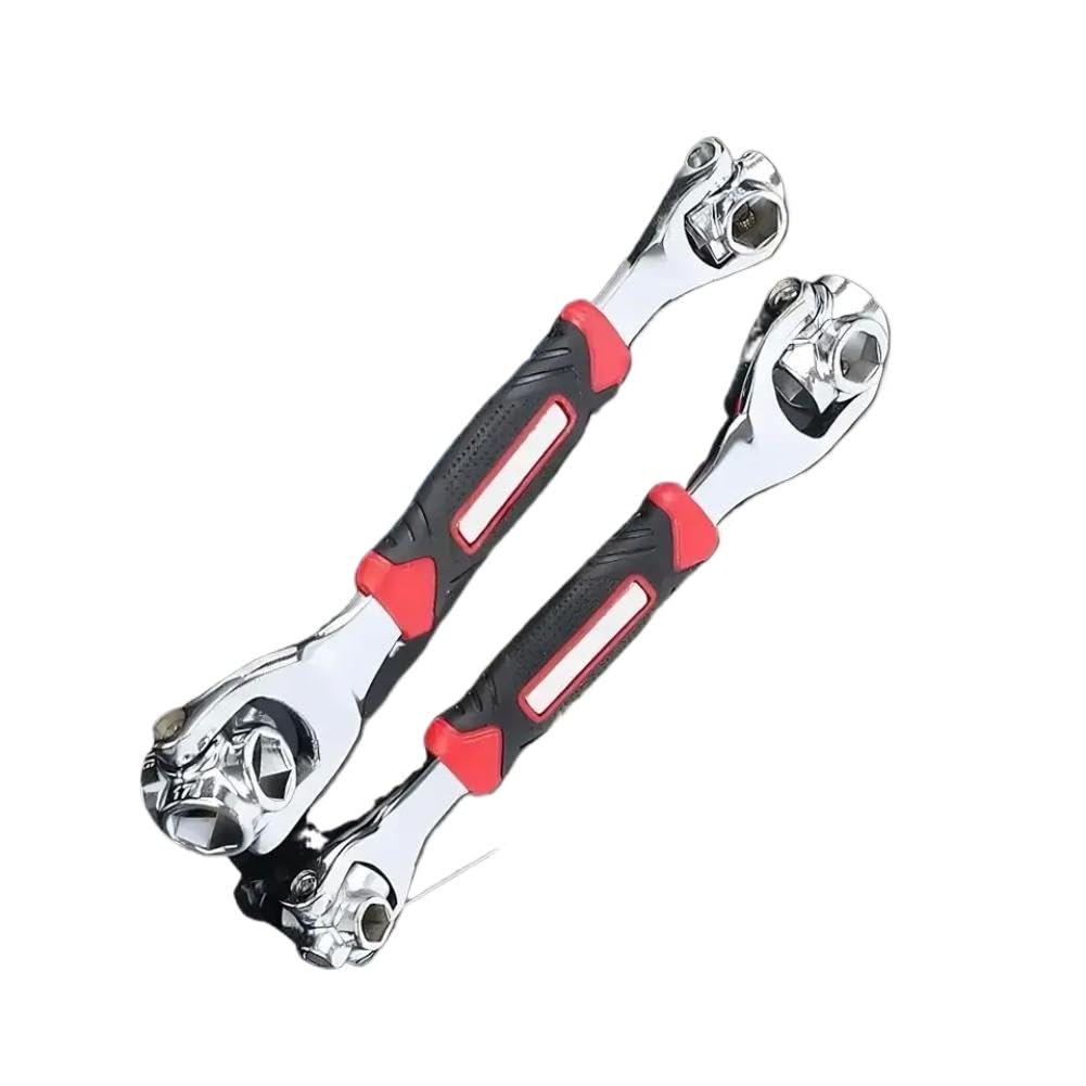 Nspmebtgw Onecolor 52 In 1 Tiger Wrench Socket Set For Motorcycle Spline Bolts Compatible With Motorcycle