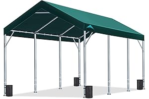 ADVANCE OUTDOOR 12x20 ft Heavy Duty Carport, the Perfect Shelter Solution
