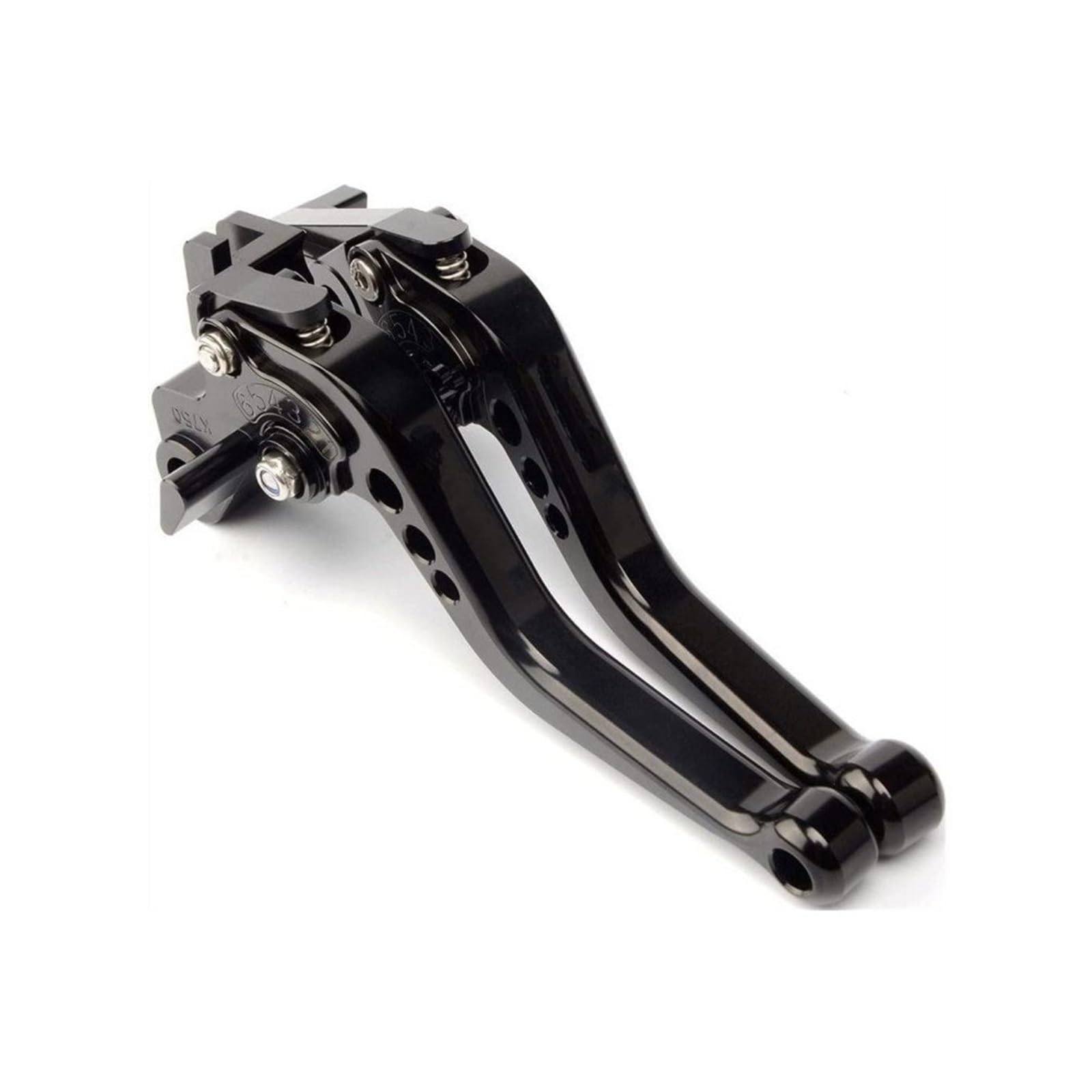 Jeviuwi D Motorcycle Handlebar Brake Lever For Ninja650 For Ninja 650R For Ninja650r 2017-2025 Adjustable Cnc Motorcycle Brake Clutch Lever 6-Spee Adjustment Motorcycle Brake Clutch Lever(D)