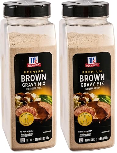 Image of McCormick Premium Brown Gravy Mix, 21 oz (Pack of 2)