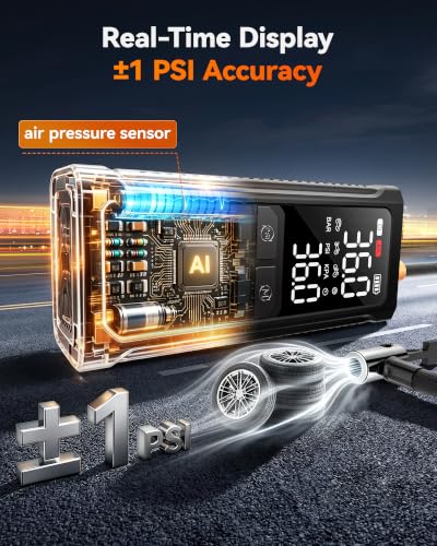  Tire Inflator Portable Air Compressor - image 5