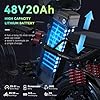 DDC TECH 14" Folding Electric Bike for Adults with 700W Peak Motor, Ebike with 960Wh Battery, 25-40 Miles Range, Foldable Electric Bicycle for Men Women Commuter Travel #5