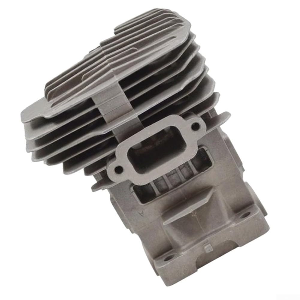 Kit de cilindro para motosierra MS391 de 49 mm, montaje recubierto de orificio de repuesto 1140-020-1204 11400201204 pieza de motor de metal