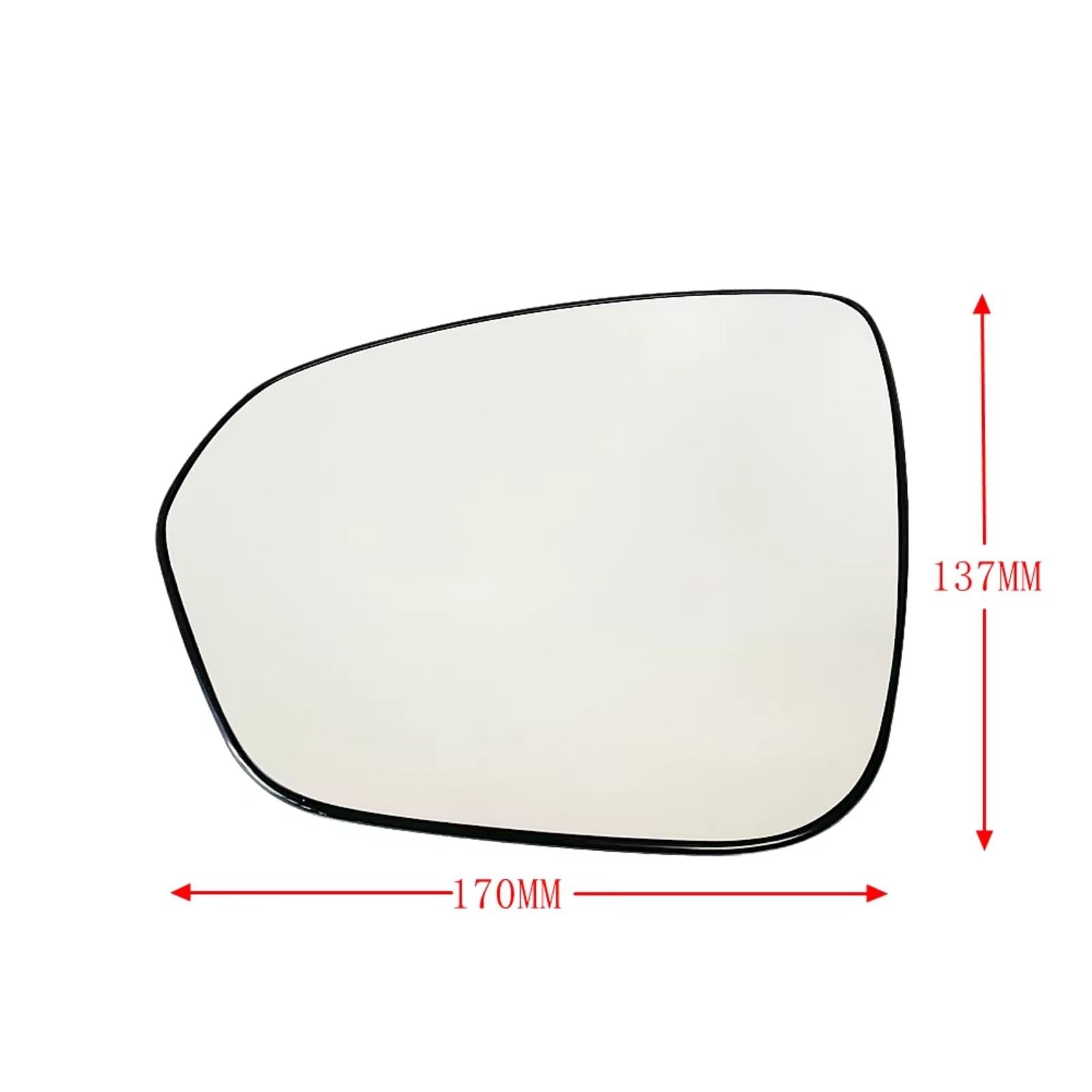 Cristal Espejo Compatible Con Dacia Para Duster 2018 2019-2022 Espejo Retrovisor Convexo Calefactable Para Puerta Lateral Coche Con Ángulo Muerto 963665432R(Blind Spot L)