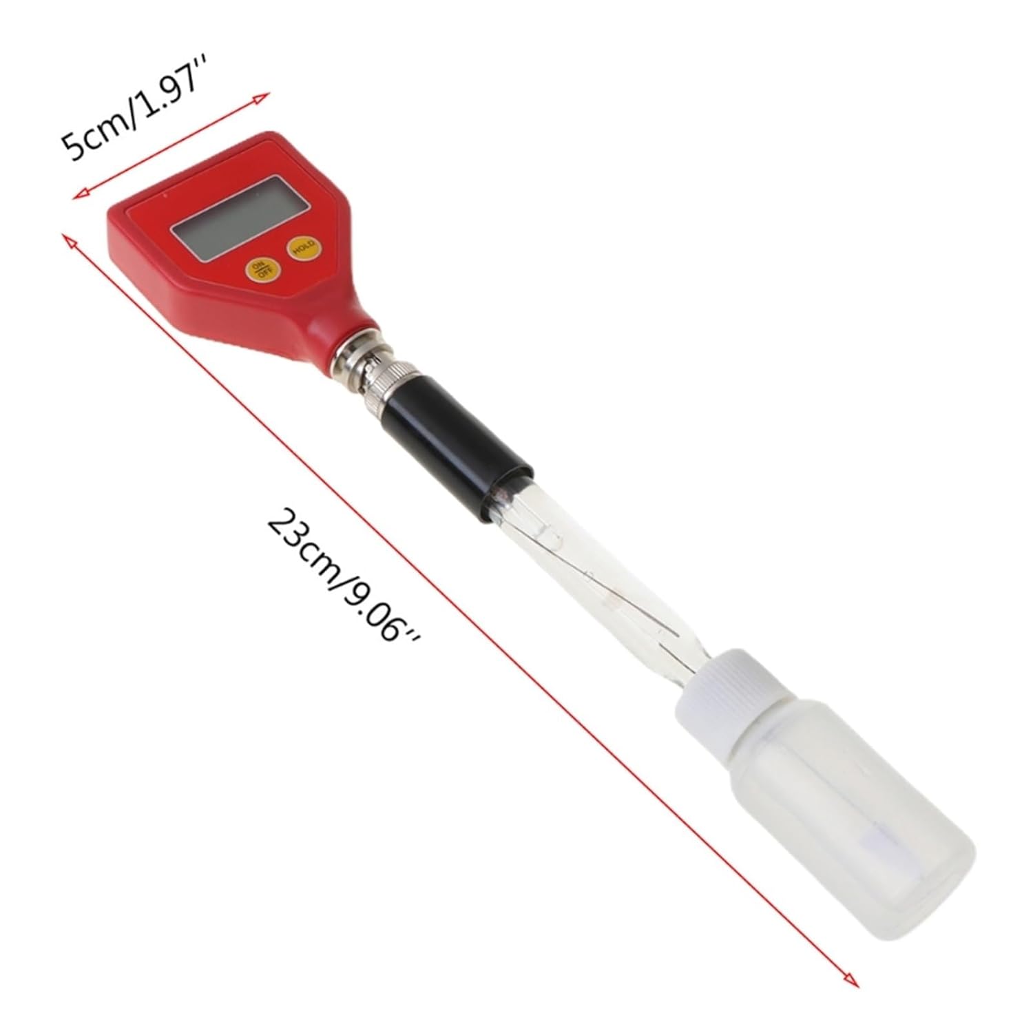 TDS Meter, Digital Water Tester PH-98108 PH Meter for Sharp Glass Electrode for Cheese Milk Soil T,Digital Water Tester