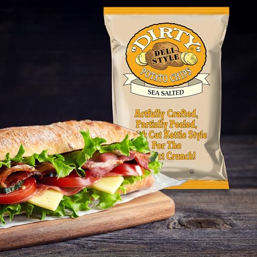 Dirty Kettle Sea Salted Potato Chips, 2 oz Bags (25 Count) | All-natural, kettle-cooked potato chips; Kosher certified - image 5