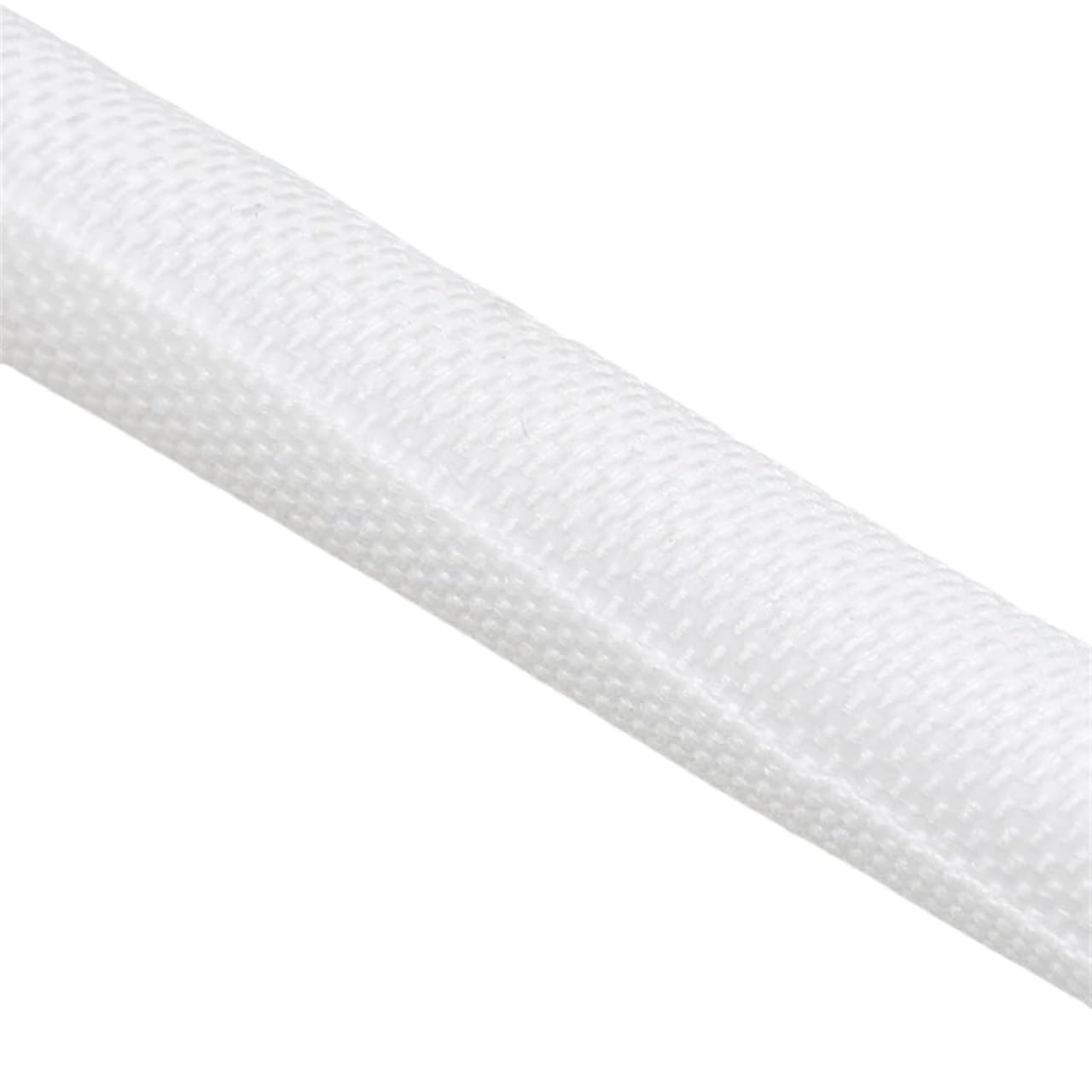 Cubre Cables Funda Trenzada expandible de Cierre automático, Envoltura aislada, Protector Cable con Funda, Organizador autocerrado, 1/2/5 Metros for Computer Automotive(White,30mm,5 Meters)