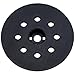 metabo Stützteller 122 mm gelocht mittelhart mit Kletthaftung – Schleifteller für Exzenterschleifer SXE 125 – Zubehör für Schleifarbeiten Holz Metall Lack – präzise haftend & langlebig