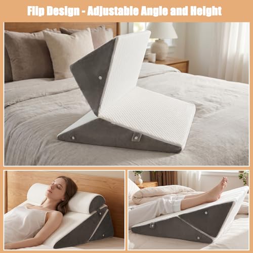 Coussin d'élévation du sommeil pour un alignement du dos optimal - 4