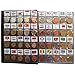 Coin Collection Starter Kit 180 Countries Coins/100% Original Genuine/World Coin with Leather Collecting Album Taged by Country Name and Flags/Coin Holder Collection Storage Classic Gifts