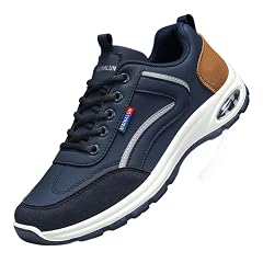 Mens Slip On Sneakers Comfortable Tennis Shoes Gym Non-Slip Running Workout Training Fashion Sneakers
