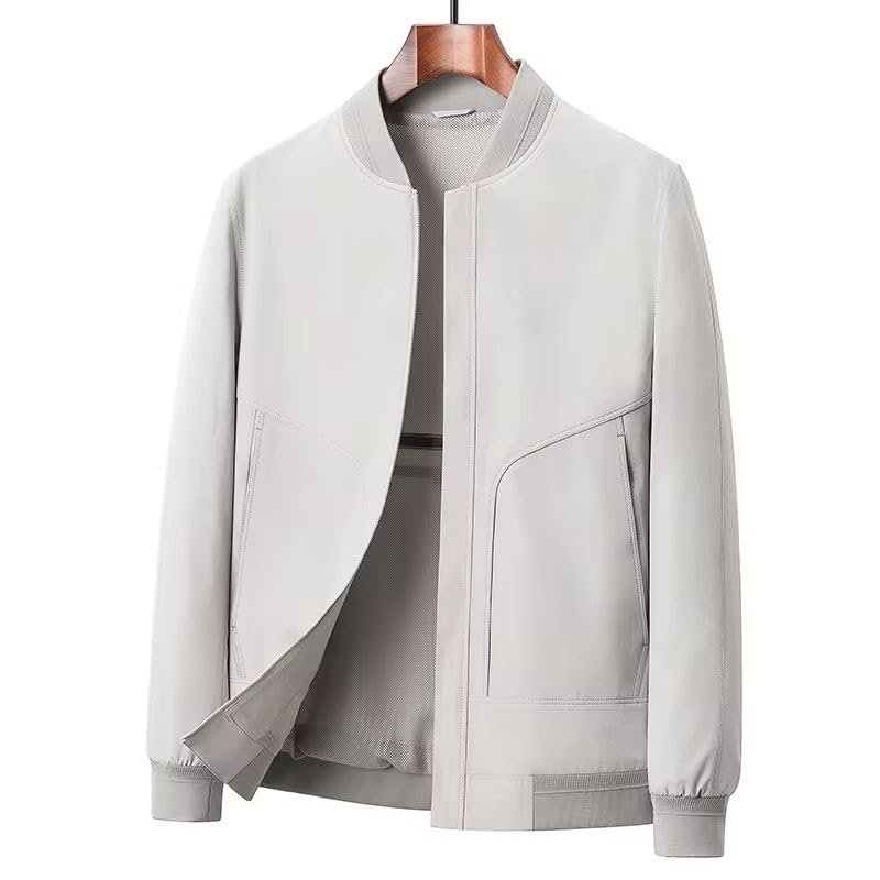 Veste à col de baseball pour homme style décontracté de mi-saison - 3