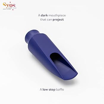 Syos テナーサックスマウスピース 青・黄色 Syos テナーサックスマウスピース 青・黄色