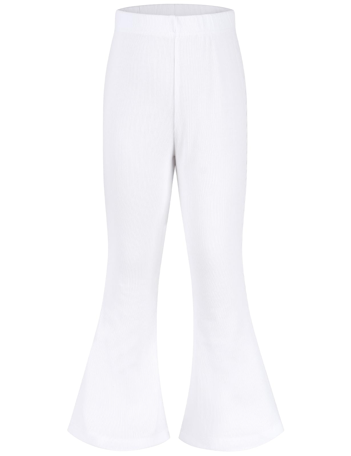Spring&Gege Pantalones acampanados acanalados para niñas (5-12 años)
