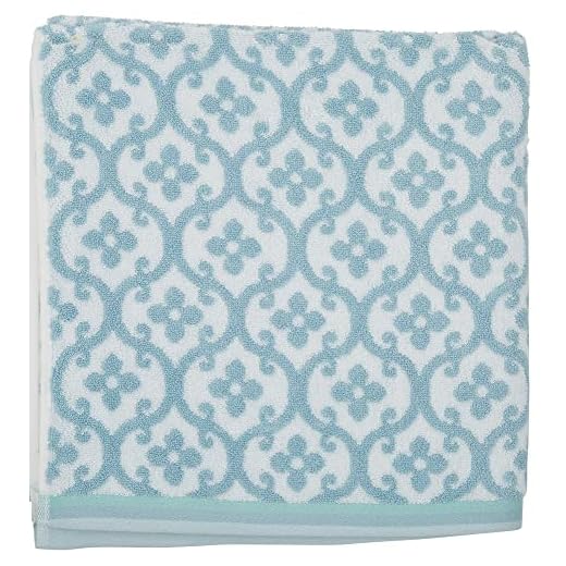 Caro Home 28x54 Sophie Bath Towel Bath Towel White Multi