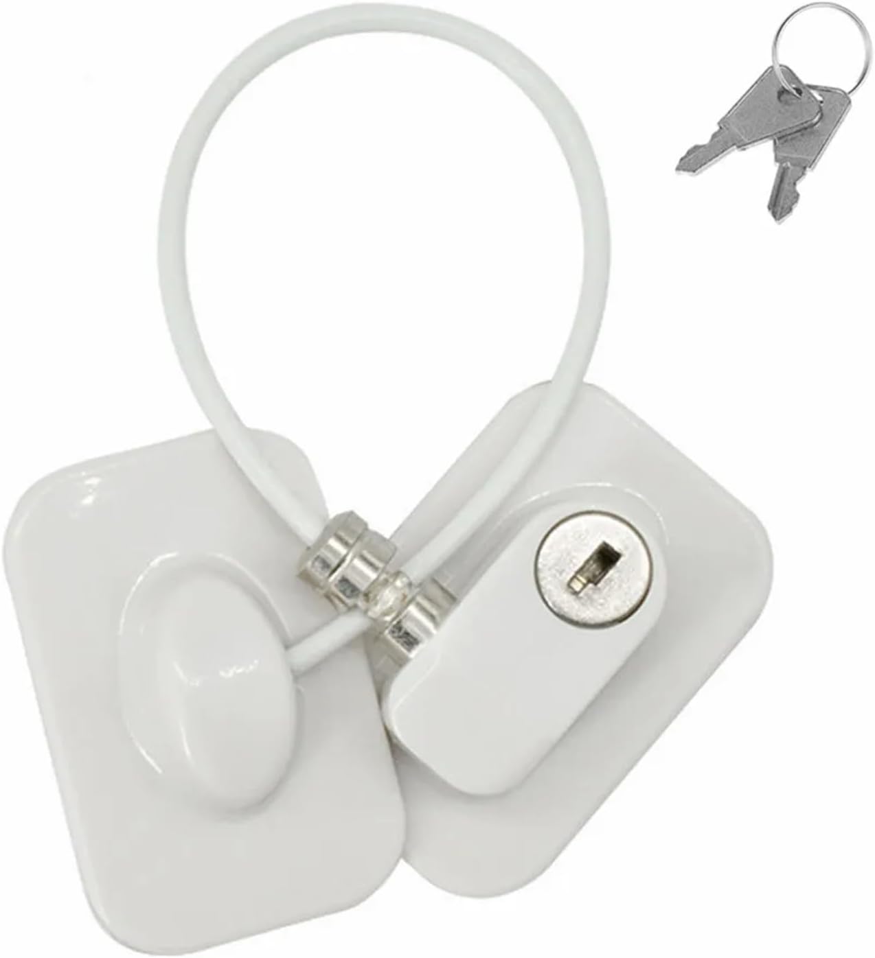 Window Restrictor Lock Protector Door Chain Sliding Door Cabinet Latch Limiter Home Hardware Accessories 1Pcs(Black)