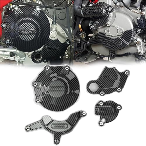 Protection de capot moteur moto 848 fini carbone contre rayures choc 2008-2013