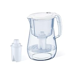 AQUAPHOR Water Filter Pitcher Opal 12 Cup with 1 X B15 Filter - 145 Gallons Long-Life White