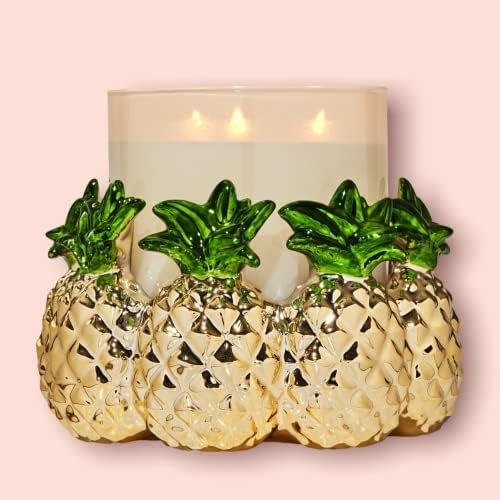 Amazon.com: Bath & Body Works Candle Holder Compatible and White Barn 3 ...