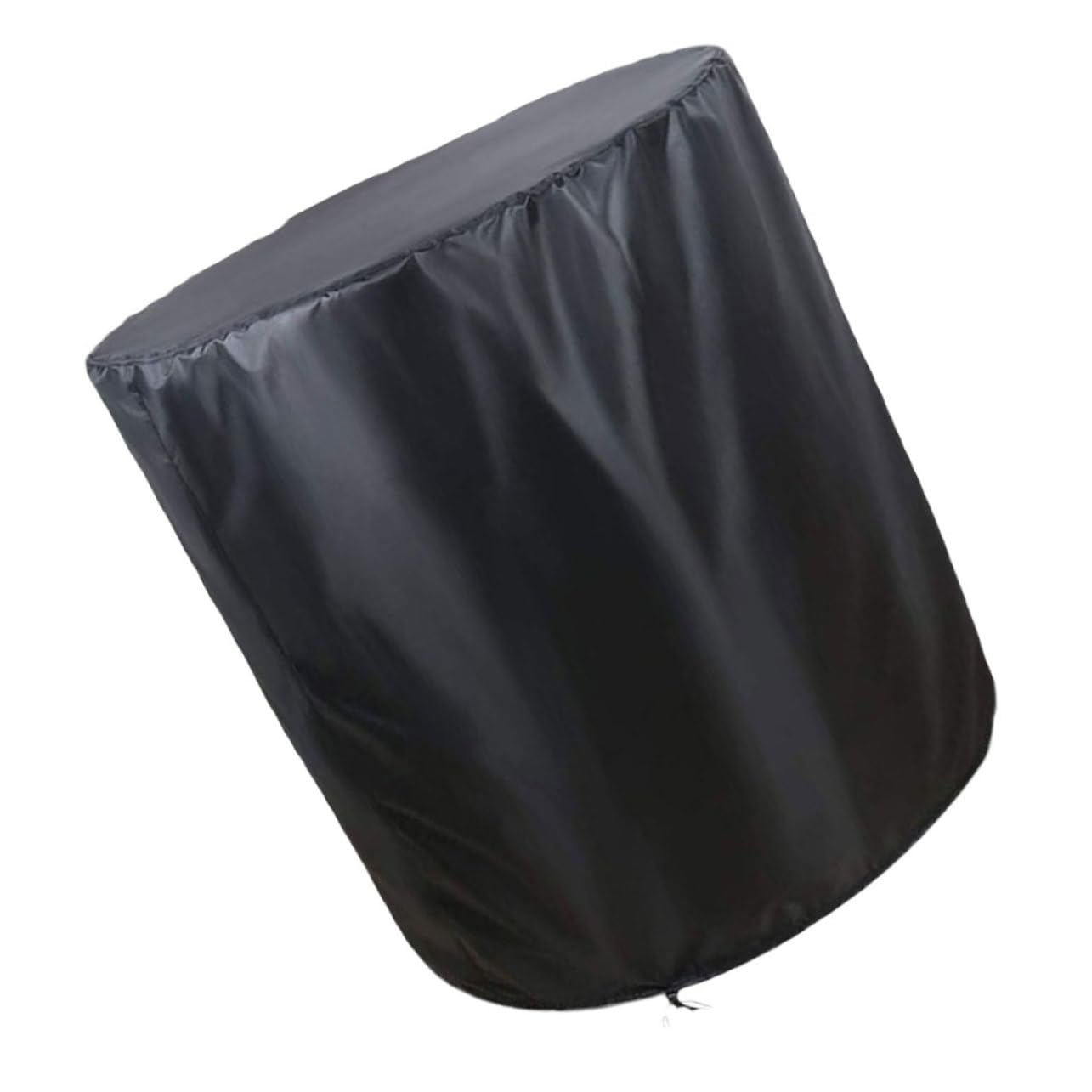 Funda Para Mesa De Jardín Redonda Pequeña Impermeable Para Exteriores Redonda Para Muebles De Patio Color Negro Tela Oxford 210D