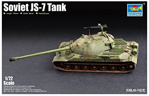 Trumpeter 07136 maquette char soviétique JS-7 reproduction fidèle avec détails historiques