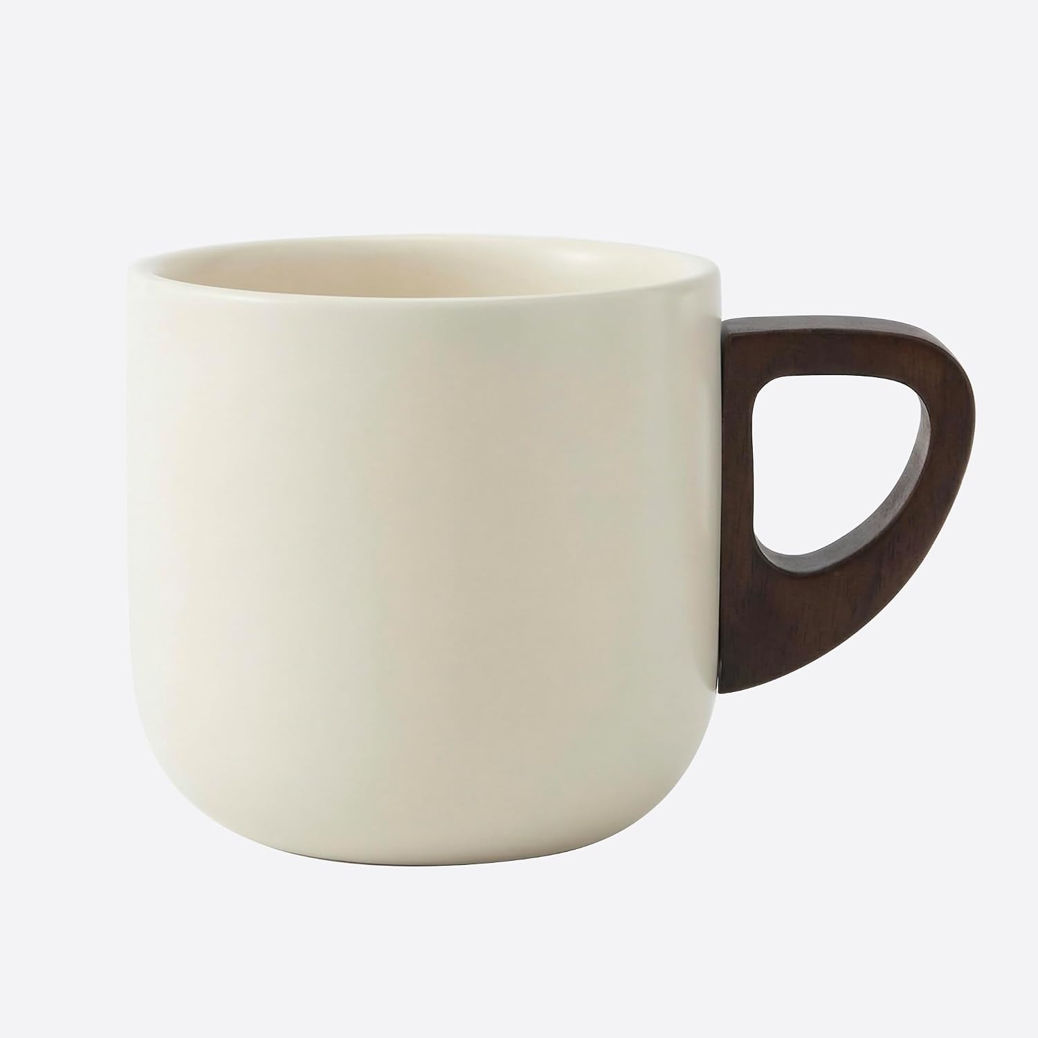 Artizan Handcrafted Glass Espresso Cup with Wooden Handle – 150 ml Small Espresso Cup, Transparent Glass Coffee Cup – Pack of 1