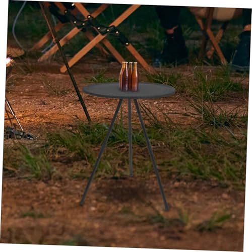 Table portable compacte ronde résolvant le manque d'espace outdoor - 6
