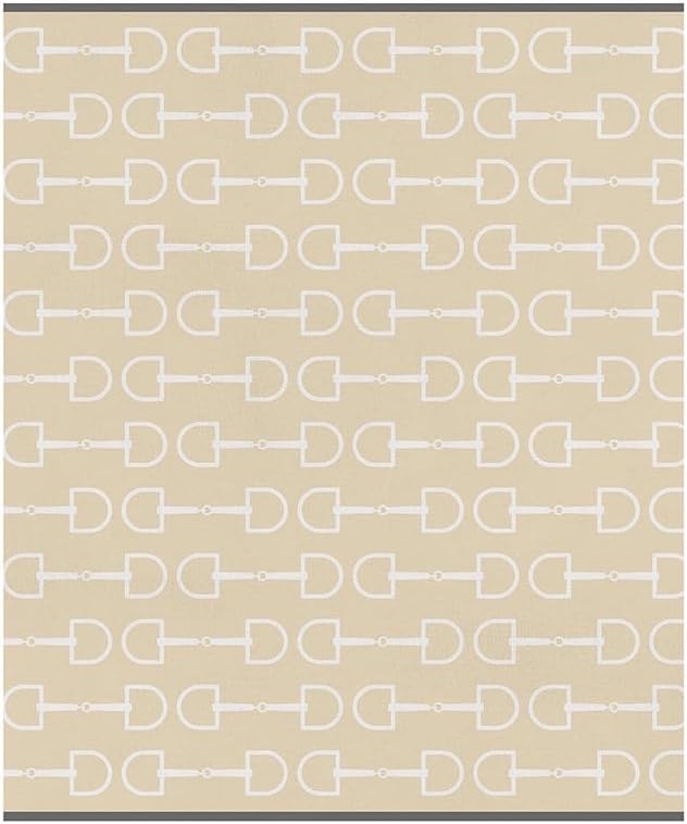 Santa Barbara Design Studio Throw Blankets Face-to-Face Designs Luxe Cotton Blanket, 60" x 50", Equestrian