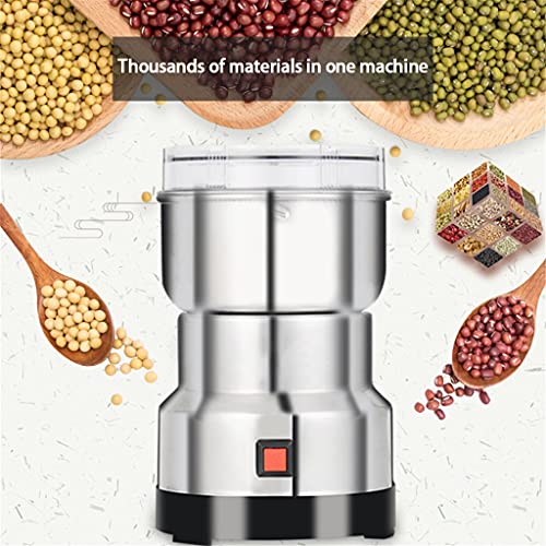 Hbao Molinillo de café eléctrico, Cereales de Cocina, nueces, Granos, Especias, Granos, Molinillo, máquina… - Imagen 4