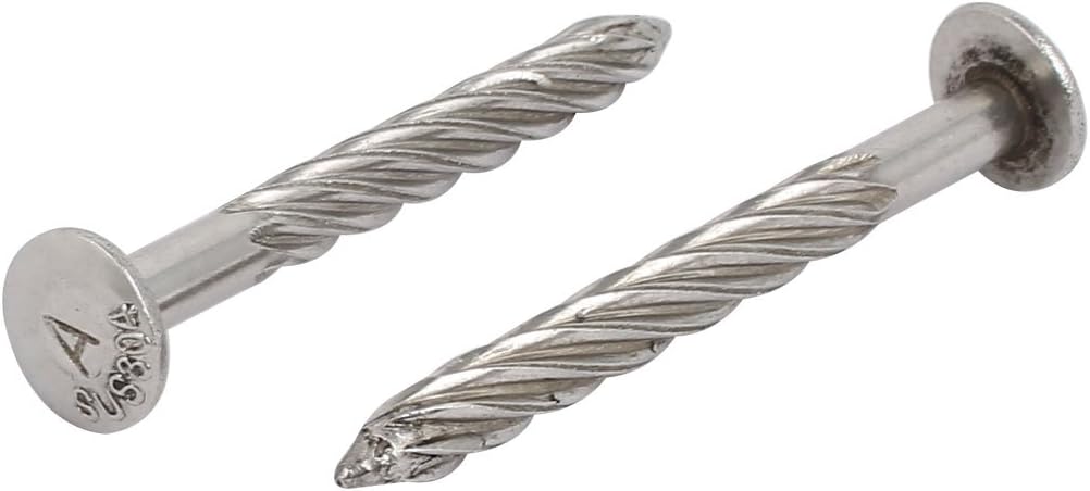 50pcs 70mm Length 201 Stainless Steel Building Floor Wall Screw Nails (id: 29e 4e6 2d0 a32 24a