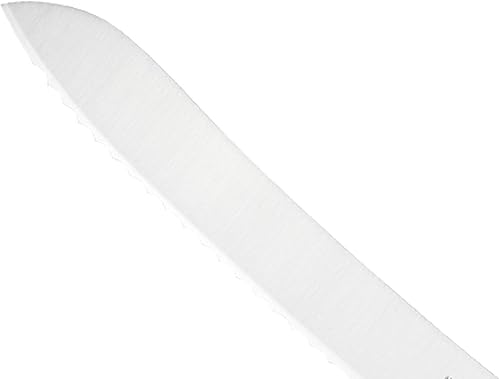 Miniatura 2 de Mercer Culinary Millennia Color Handle Cutlery - Cuchillo de pan compensado de 9 pulgadas, color marrón