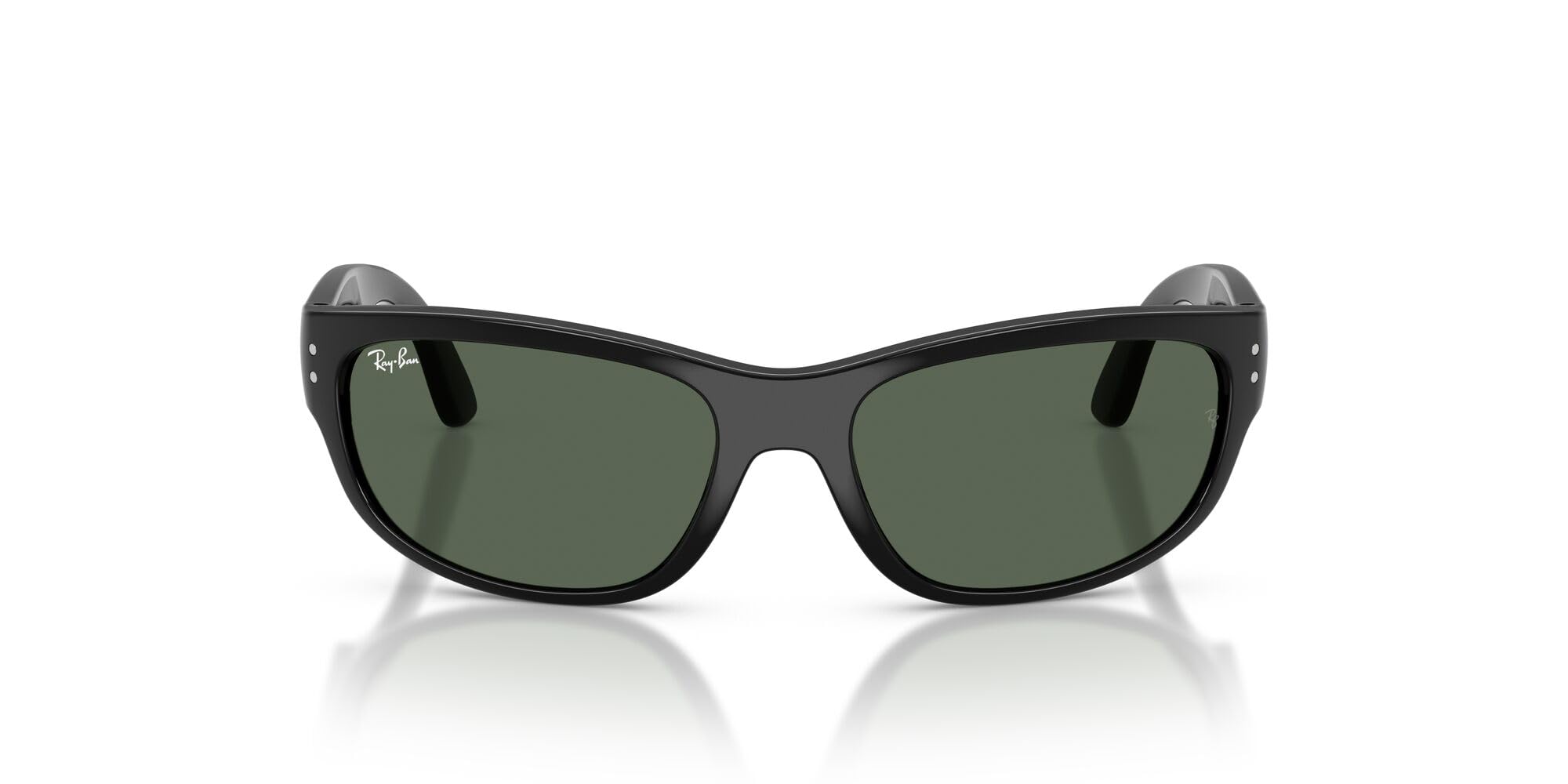 

                                                    Ray-Ban RJ9189S Sunglasses, Black/Dark Green, 55 m